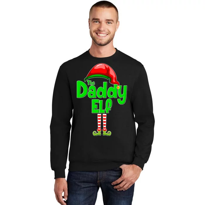 The Daddy Elf Christmas Tall Sweatshirt