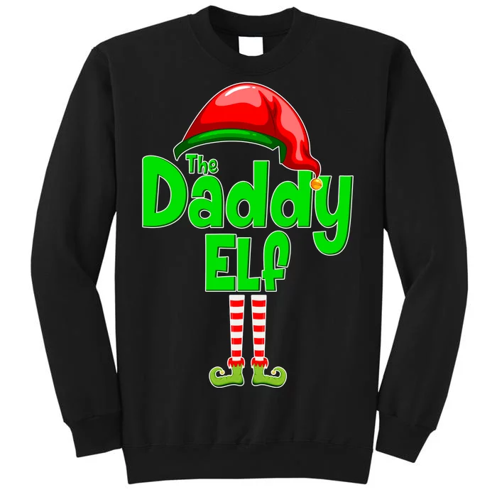 The Daddy Elf Christmas Tall Sweatshirt