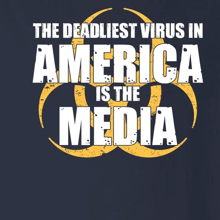 The Deadliest Virus In America Is The Media Toddler Long Sleeve Shirt