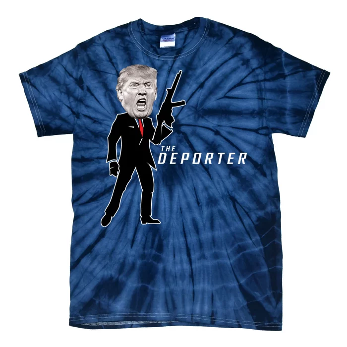 The Deporter Funny Donald Trump Tie-Dye T-Shirt