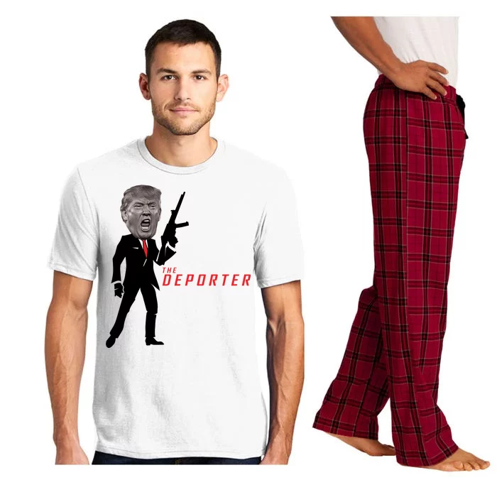 The Deporter Funny Donald Trump Pajama Set