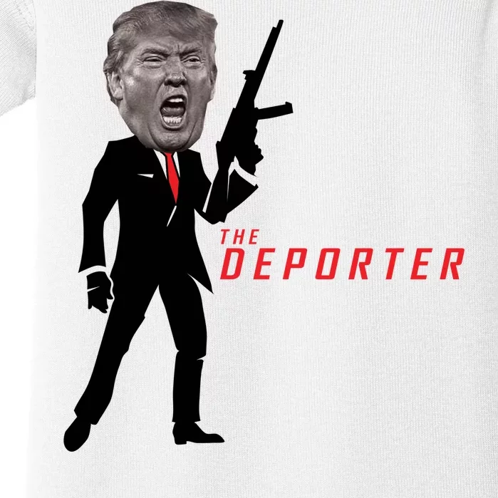 The Deporter Funny Donald Trump Baby Bodysuit