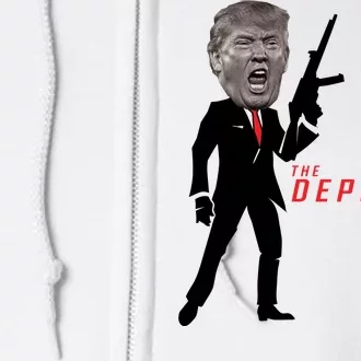 The Deporter Funny Donald Trump Full Zip Hoodie