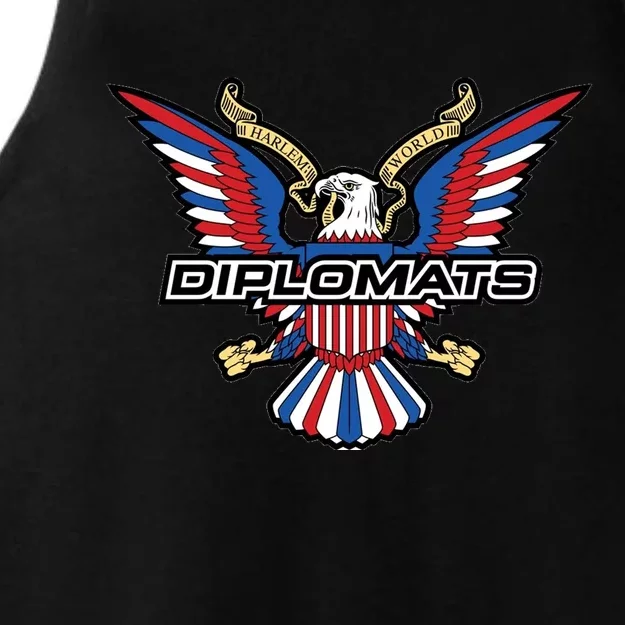 The Diplomats Harlem World Ladies Tri-Blend Wicking Tank