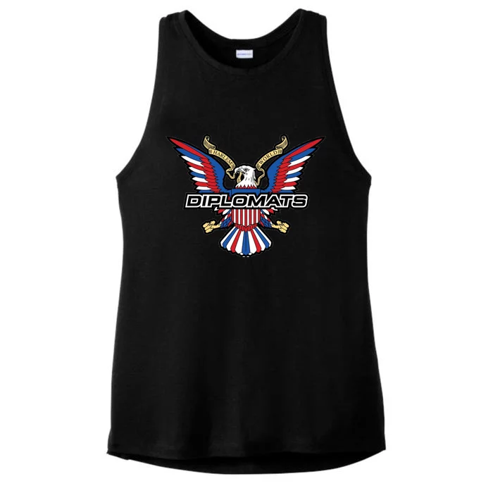 The Diplomats Harlem World Ladies Tri-Blend Wicking Tank