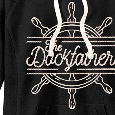 The Dockfather Funny Women's Fleece Hoodie