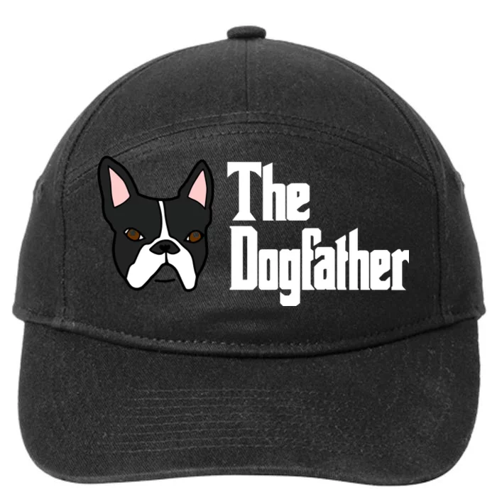 The Dog Father Boston Terrier 7-Panel Snapback Hat