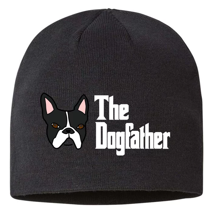 The Dog Father Boston Terrier 8 1/2in Sustainable Knit Beanie