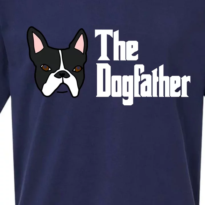 The Dog Father Boston Terrier Sueded Cloud Jersey T-Shirt