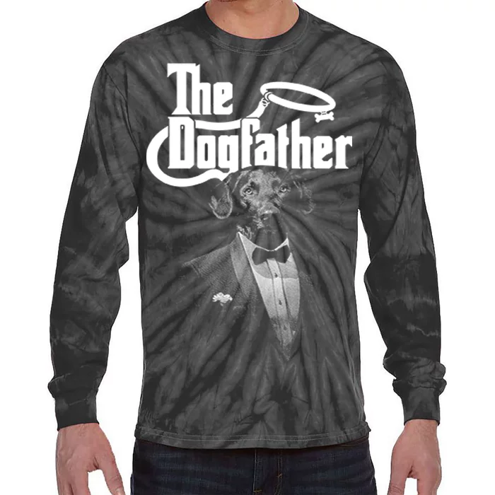 The Dogfather Dog Tie-Dye Long Sleeve Shirt