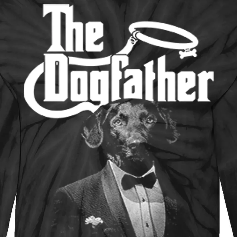 The Dogfather Dog Tie-Dye Long Sleeve Shirt