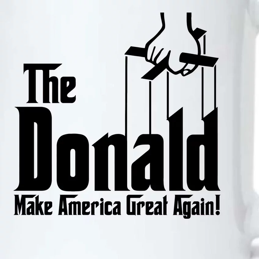 The Donald Make America Great Again! President Trump Spoof Black Color Changing Mug