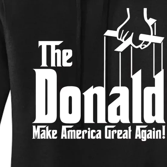 The Donald Make America Great Again! President Trump Spoof Women's Pullover Hoodie