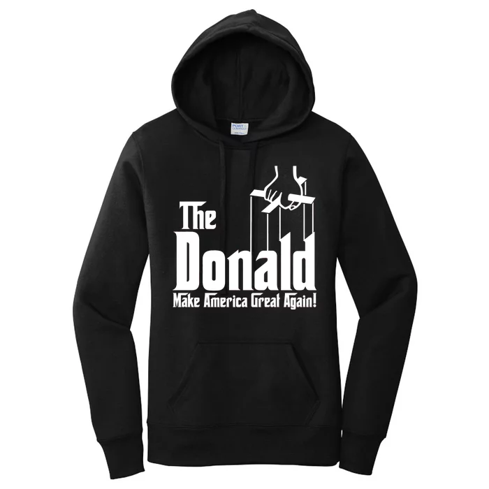 The Donald Make America Great Again! President Trump Spoof Women's Pullover Hoodie