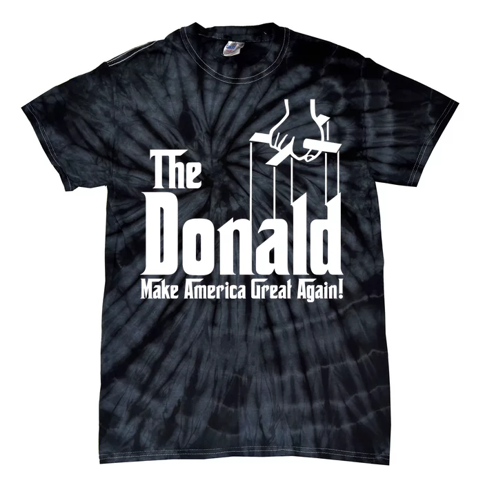 The Donald Make America Great Again! President Trump Spoof Tie-Dye T-Shirt