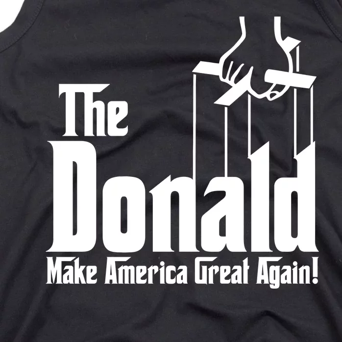 The Donald Make America Great Again! President Trump Spoof Tank Top