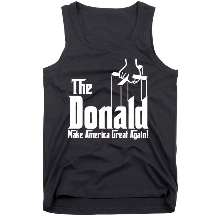 The Donald Make America Great Again! President Trump Spoof Tank Top