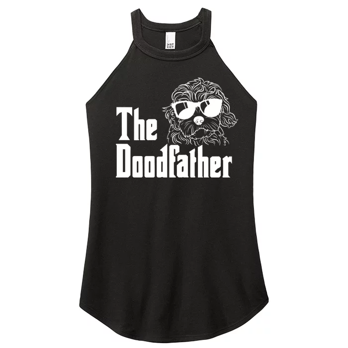 The Doodfather Doodle Dad Women’s Perfect Tri Rocker Tank