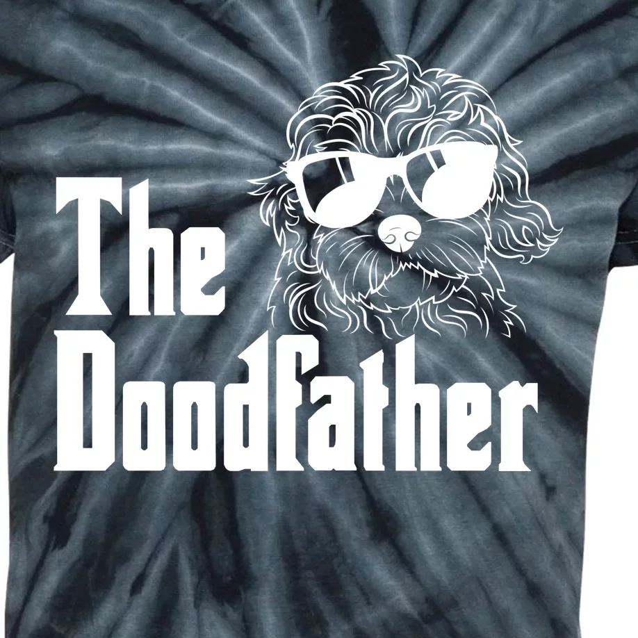 The Doodfather Doodle Dad Kids Tie-Dye T-Shirt