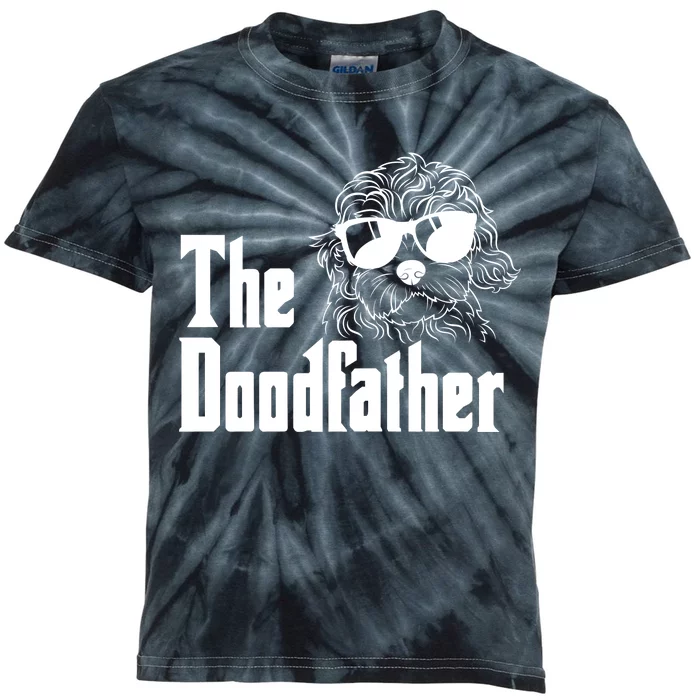 The Doodfather Doodle Dad Kids Tie-Dye T-Shirt