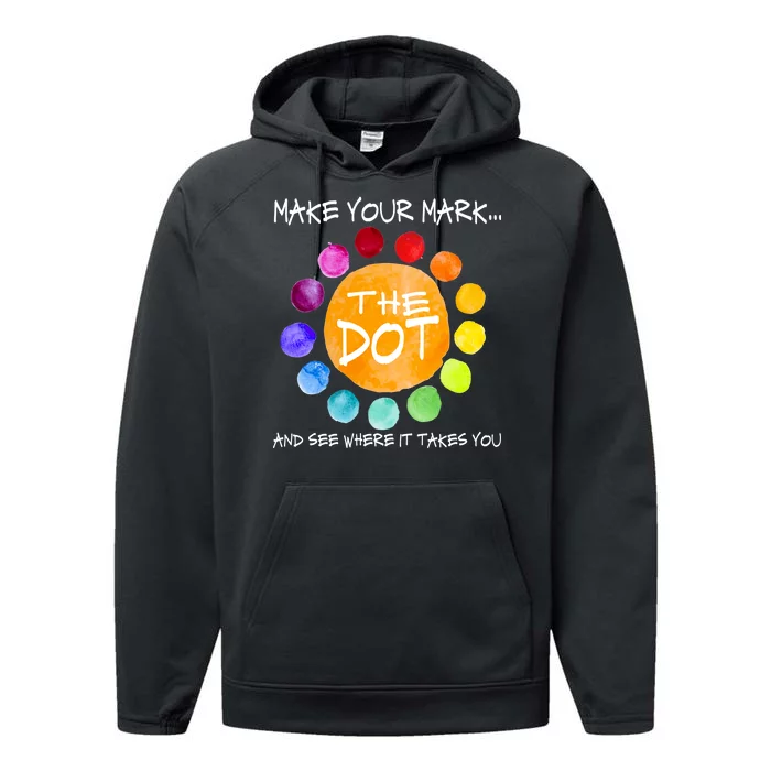 The Dot - Make Your Mark Performance Fleece Hoodie