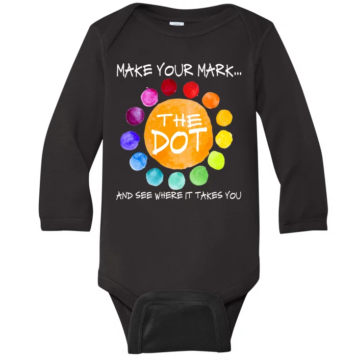 The Dot - Make Your Mark Baby Long Sleeve Bodysuit