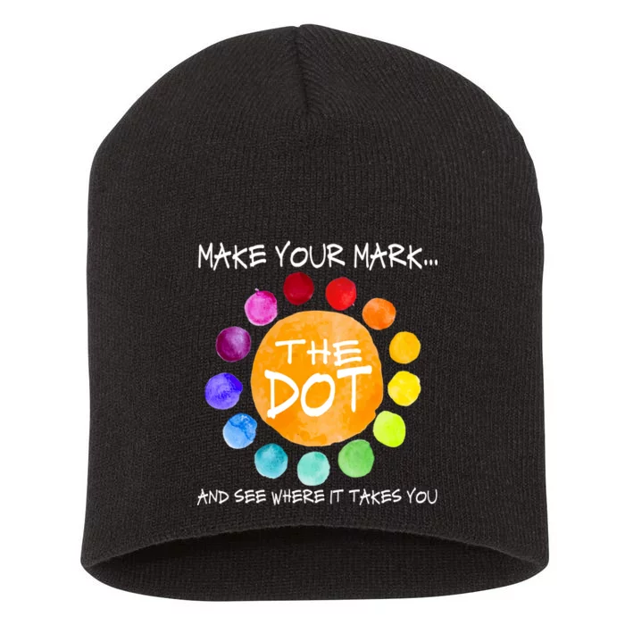 The Dot - Make Your Mark Short Acrylic Beanie