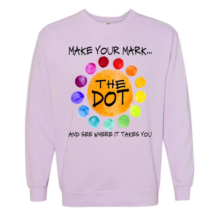 The Dot - Make Your Mark Garment-Dyed Sweatshirt