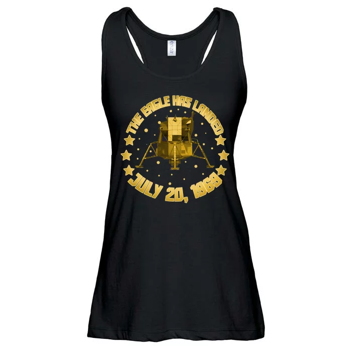 The Eagle Has Landed July 20 1969 Ladies Essential Flowy Tank