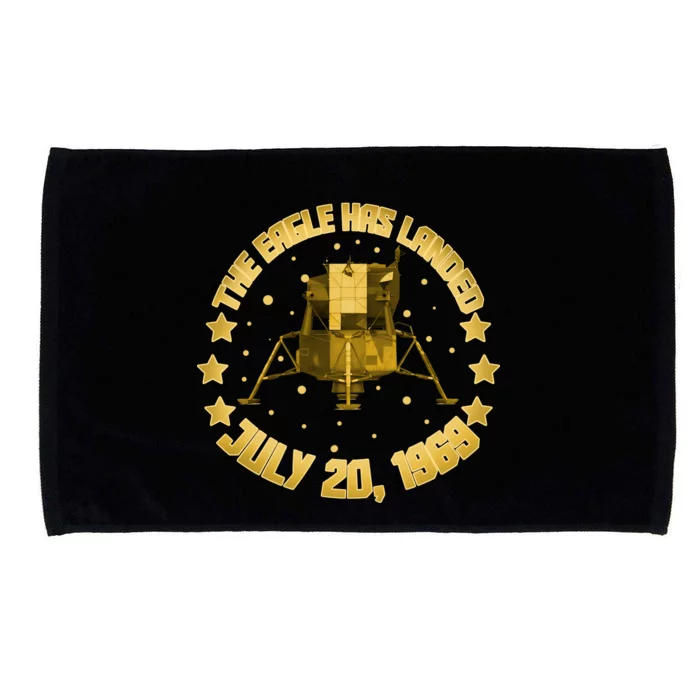 The Eagle Has Landed July 20 1969 Microfiber Hand Towel