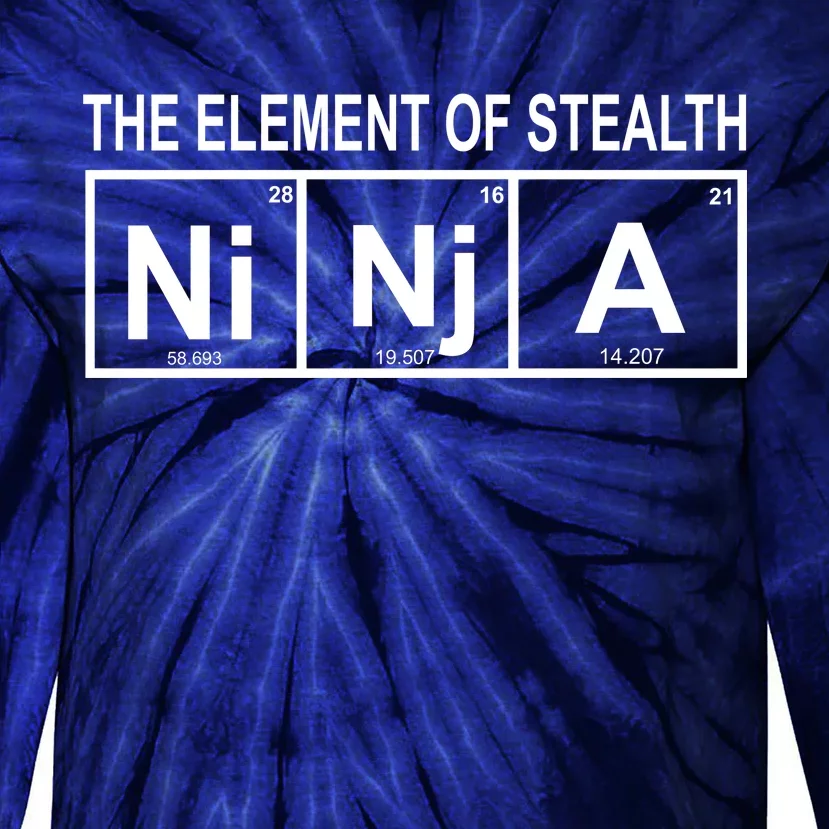 The Element of Stealth Ninja Tie-Dye Long Sleeve Shirt