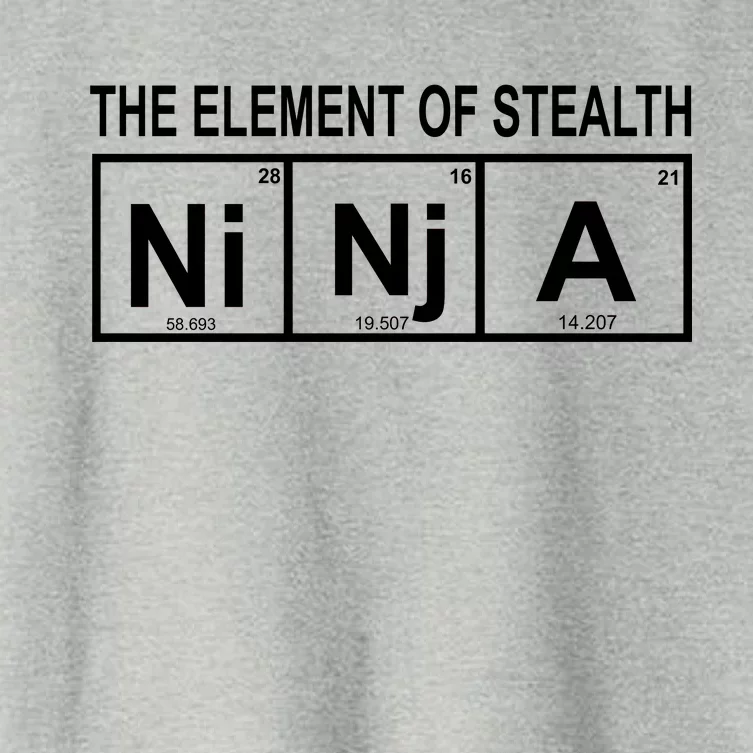 The Element of Stealth Ninja Women's Crop Top Tee