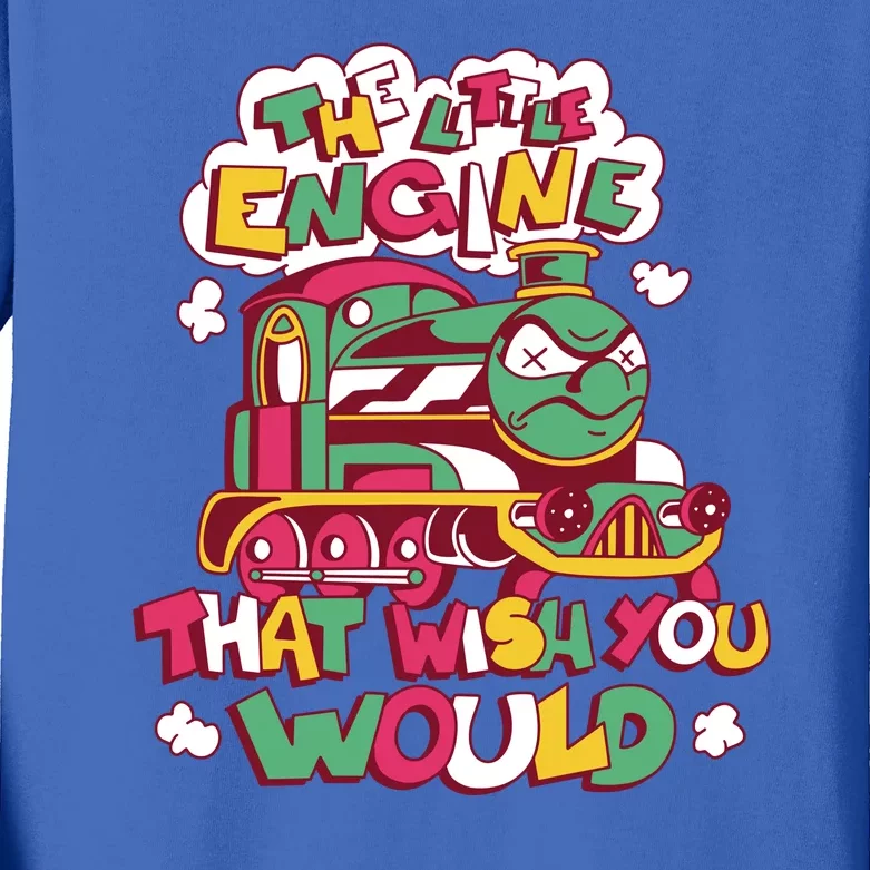 The Engine That Wish You Would Kids Long Sleeve Shirt