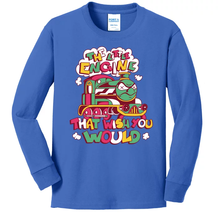 The Engine That Wish You Would Kids Long Sleeve Shirt