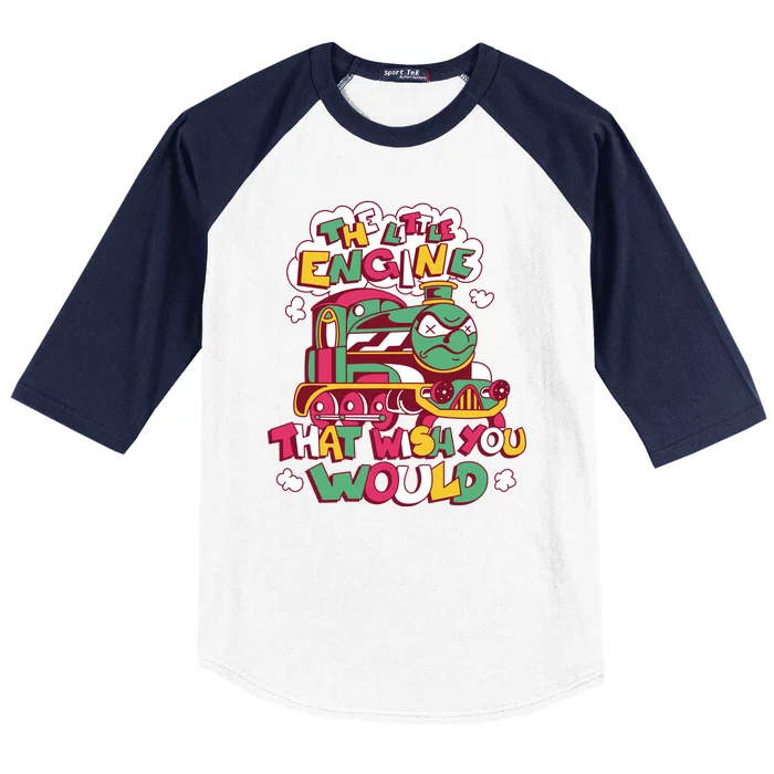 The Engine That Wish You Would Baseball Sleeve Shirt