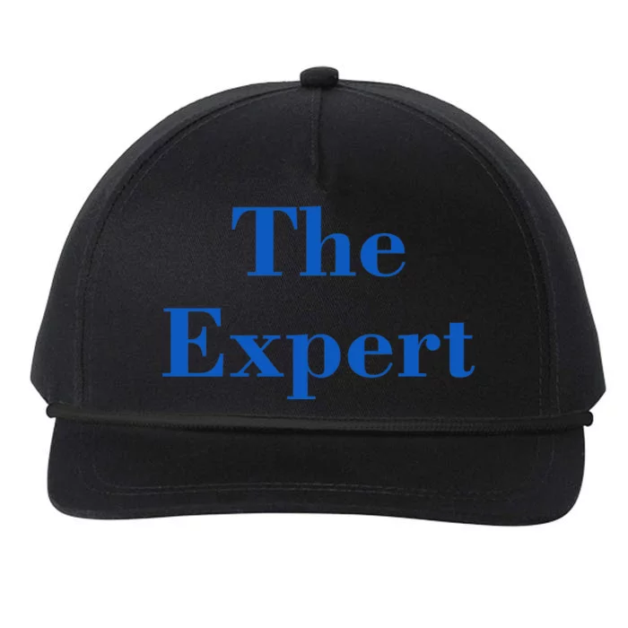 The Expert Funny Trump Snapback Five-Panel Rope Hat