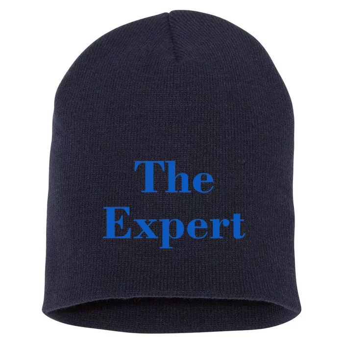 The Expert Funny Trump Short Acrylic Beanie