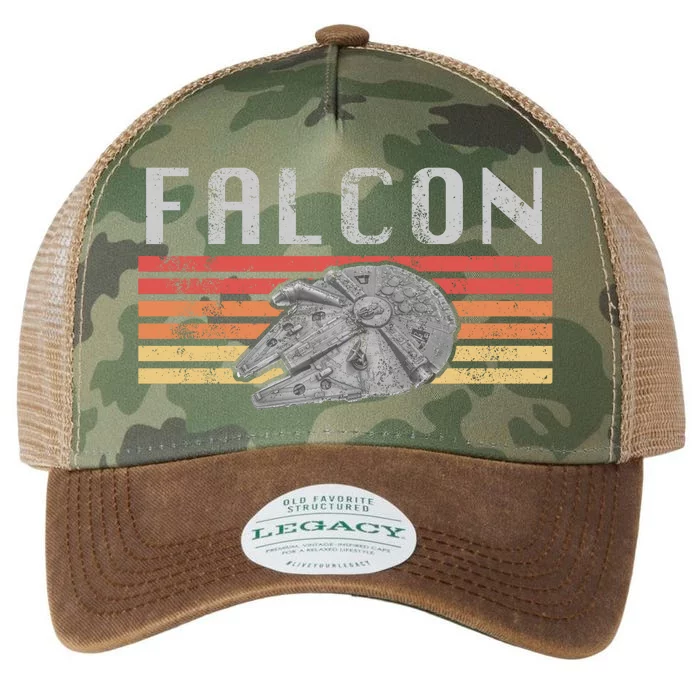 The Falcon Retro Vintage Legacy Tie Dye Trucker Hat