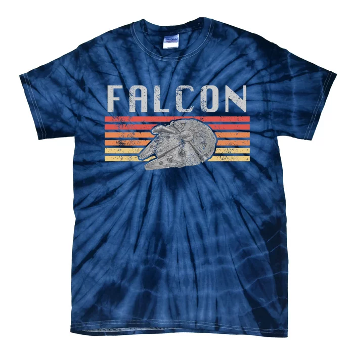 The Falcon Retro Vintage Tie-Dye T-Shirt