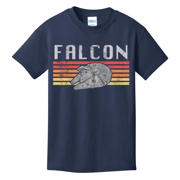 The Falcon Retro Vintage Kids T-Shirt