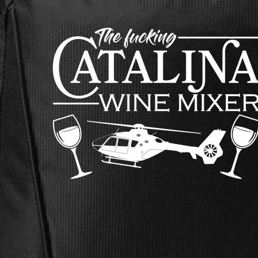 The F***ing Catalina Wine Mixer City Backpack