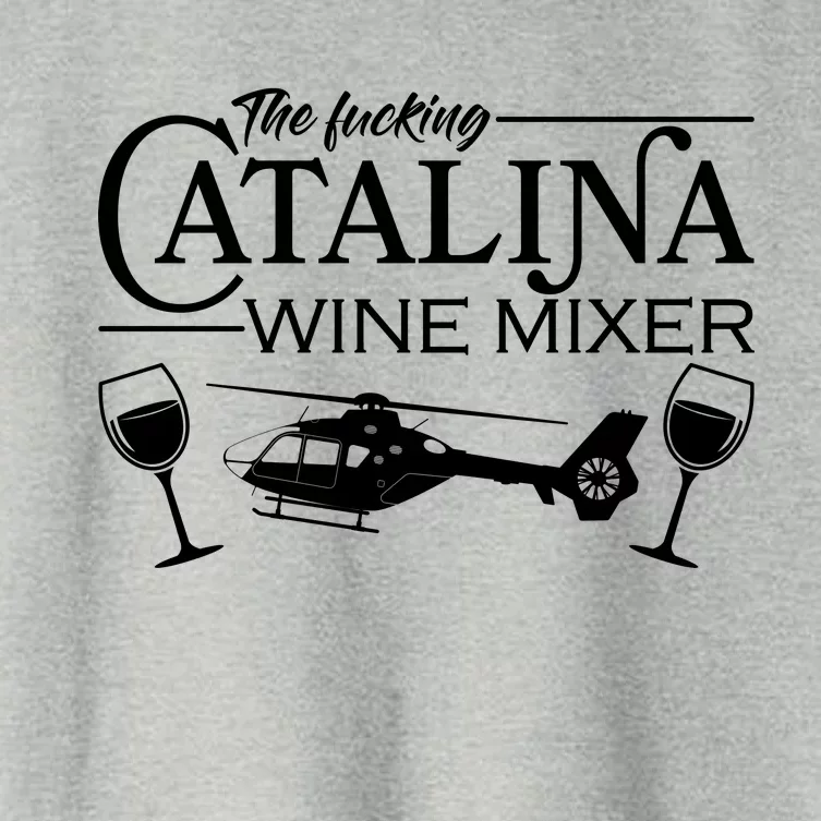 The F***ing Catalina Wine Mixer Women's Crop Top Tee