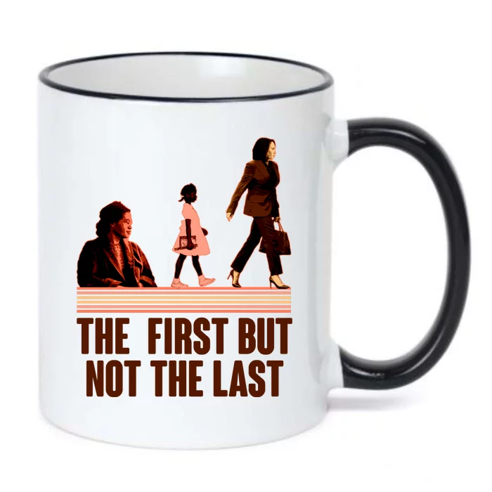 The First But Not the Last Rosa Parks Ruby Bridges Kamala Harris Black Color Changing Mug