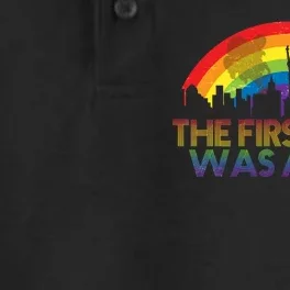 The First Pride Was A Riot Dry Zone Grid Performance Polo