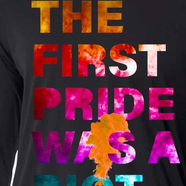 The First Pride Was A Riot NYC 50th Anniversary Cooling Performance Long Sleeve Crew