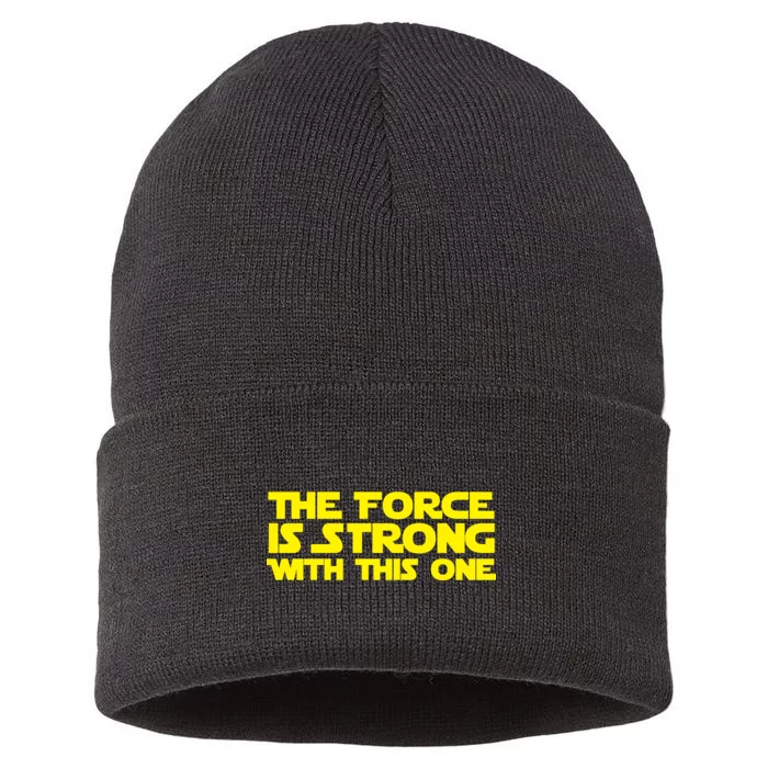 The Force Is Strong With This One Sustainable Knit Beanie