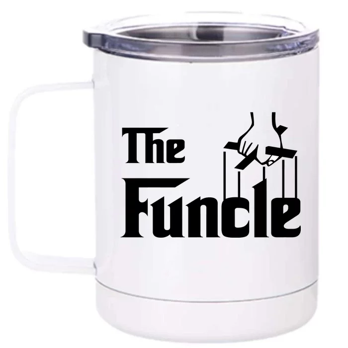 The Funcle Front & Back 12oz Stainless Steel Tumbler Cup