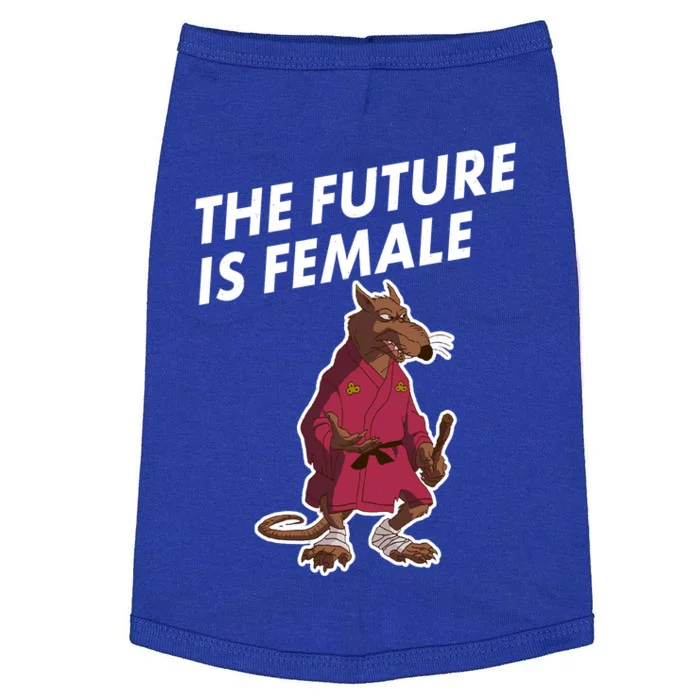 The Future Is Female Funny Splinter Meme Doggie Tank