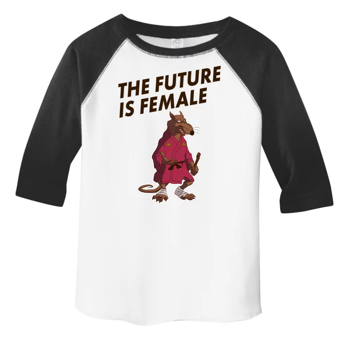 The Future Is Female Funny Splinter Meme Toddler Fine Jersey T-Shirt