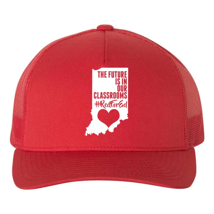 The Future Is In Our Classroom #REDFORED Yupoong Adult 5-Panel Trucker Hat